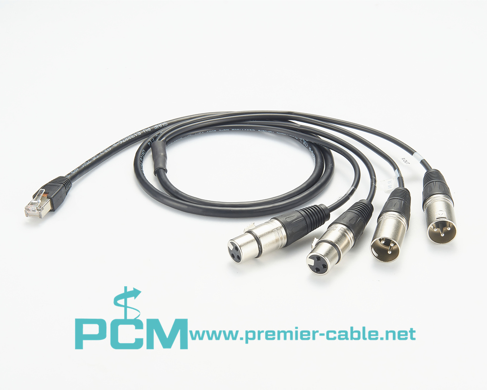 XLR to RJ45 Adapter Cable